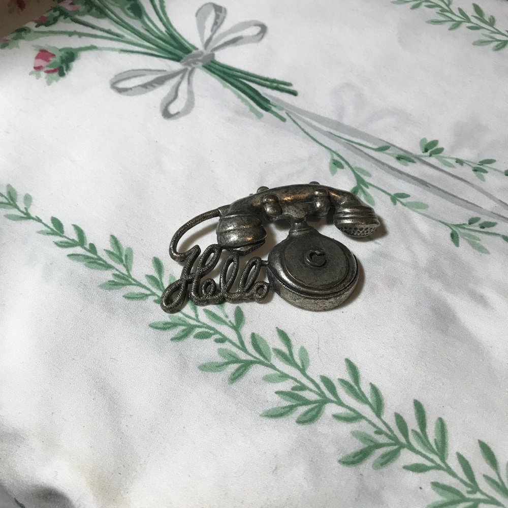 Hello Brooch